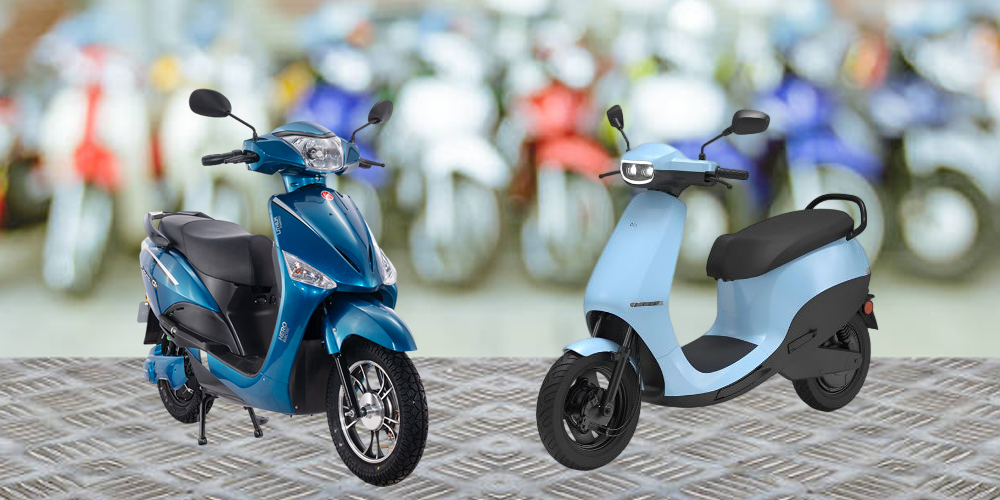 Hero Electric Optima  VS Ola S1 Air